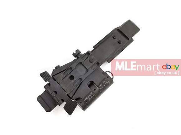 UFC Side Flip Style Eotech / G33 Mount Set (Flip-to-right) BK - MLEmart.com