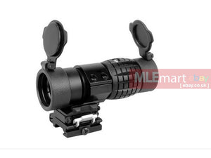 UFC 3x Magnifier BK With QD Flip To Side Mount - MLEmart.com