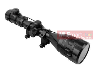 UFC 3-9x50mm AOEG Illuminated Scope BK - MLEmart.com