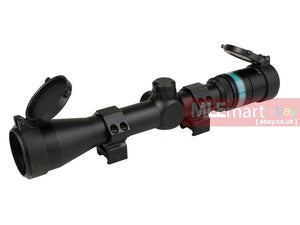 UFC TR20 Type 3-9 X 40 Green Fiber Scope With BK Mount - MLEmart.com