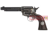 Umarex SAA .45 Co2 (GK Custom 6mm Version) Metal Revolver (Antique Black) - Cowboy Police Version (by WinGun) - MLEmart.com