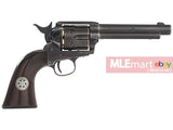 Umarex SAA .45 Co2 (GK Custom 6mm Version) Metal Revolver (Antique Black) - Cowboy Police Version (by WinGun) - MLEmart.com