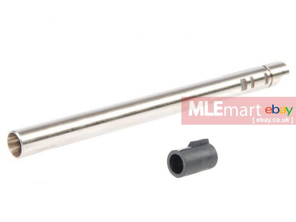 Unicorn Airsoft 6.03mm GBB Titaflon Coated Brass Inner Barrel (L:117mm) w/60 Degree Hop Up Rubber - MLEmart.com