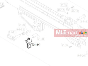 MLEmart.com - VFC G3A3 GBB Magazine Release Button ( 01-24 / VG2BMRB010 )