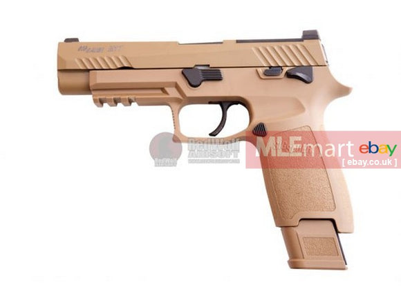 MLEmart.com - VFC / SIG AIR P320 M17 6mm CO2 Version GBB Airsoft Pistol - Tan (Licensed by SIG Sauer) (by VFC)