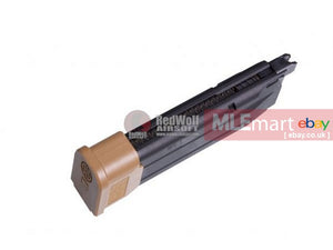 MLEmart.com - VFC / SIG AIR 25rds Magazine for P320 M17 GBB - Tan (Green Gas) (Licensed by SIG Sauer) (by VFC)