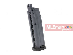 MLEmart.com - VFC / SIG AIR 25rds Magazine for P320 M18 GBB (Green Gas) - Black (Licensed by SIG Sauer) (by VFC)