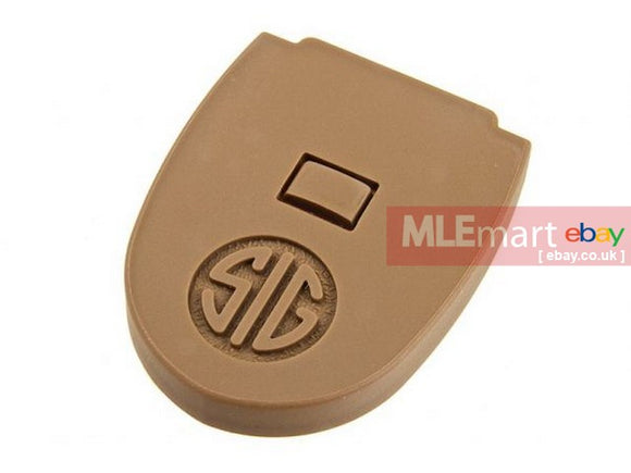 MLEmart.com - VFC / SIG AIR P320 M17 / M18 Gas Magazine Platge - FDE (Parts # 01-14)