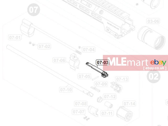 VFC VR16 URG-I GBBR Hop Up Adjustment Lever ( 07-03 ) - MLEmart.com