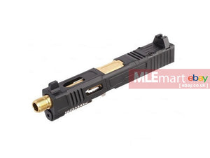 MLEmart.com - VFC Fowler Industries MKII Glock 19 Gen4 GBB Airsoft Complete Upper Slide Set - Aluminum