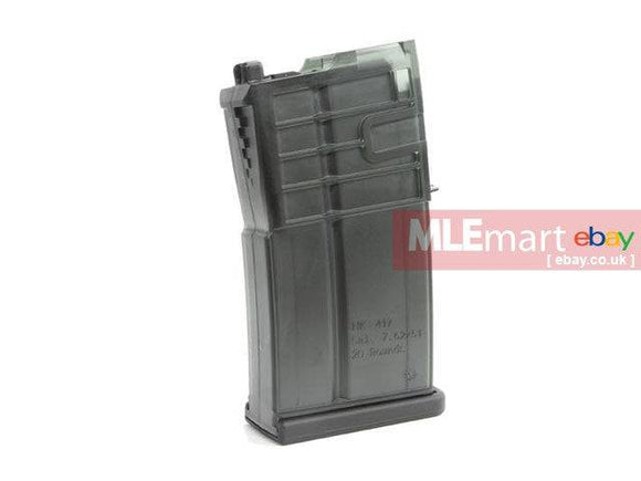 Umarex (VFC) 20rds Gas Magazines for Umarex HK417 GBBR - Black - MLEmart.com