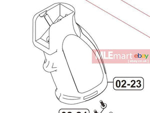 VFC HK416 / M27 IAR AEG Battle Grip V2 Black ( 02-23 ) - MLEmart.com