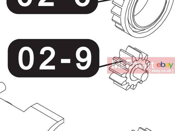 VFC Original Parts for HK45CT Hop Up Adjust Dial ( 02-9 ) - MLEmart.com