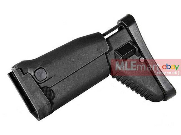 VFC Buttstock Full Set for SCAR-L / H AEG ( Black ) - MLEmart.com