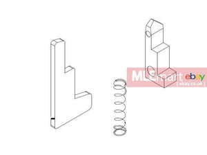 VFC Original Parts - Fire-pin Latches Set for Umarex / VFC UMP GBB Series - MLEmart.com