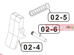 VFC Magazine Catch Set for Umarex / VFC UMP GBB Series - MLEmart.com