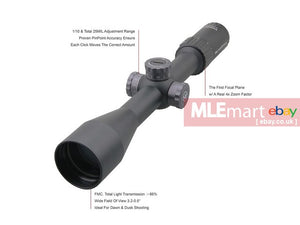 MLEmart.com - Vector Optics Marksman 6-24x50FFP Riflescope