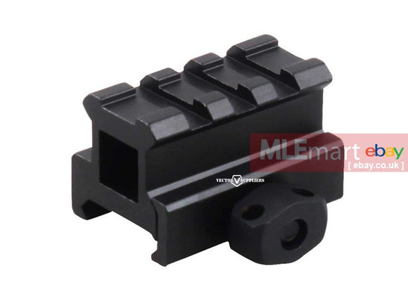 MLEmart.com - Vector Optics 0.83 Inch See Through Picatinny Riser Mount