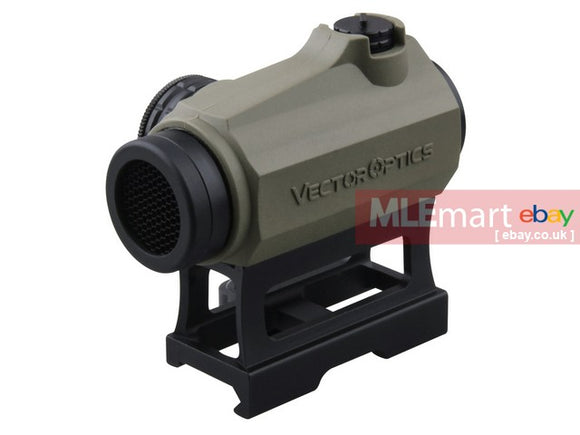 MLEmart.com - Vector Optics Maverick 1x22 GenII Red Dot Sight w/ DE Rubber Cover