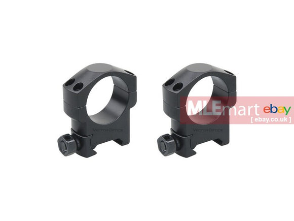 MLEmart.com - Vector Optics Tactical 30mm Medium Mark Weaver Mount Rings