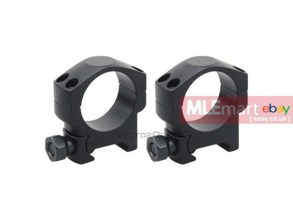 MLEmart.com - Vector Optics Tactical 30mm Low Mark Weaver Mount Ring