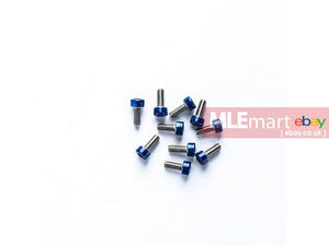 WADSN Tactical PEQ Mini DBAL-A2 Blue Screws (10pcs) - MLEmart.com