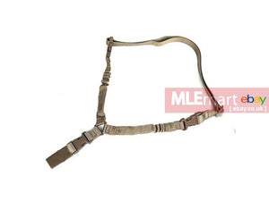 WADSN Airsoft Tactical Multi-Funtion QD Single Point Sling- DE - MLEmart.com