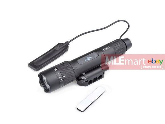 WADSN Airsoft Torches WMX200 Rotational Fold Mount - Black - MLEmart.com