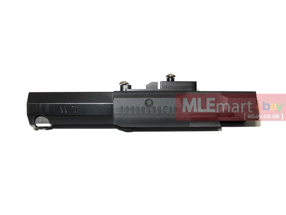 Wii Tech M4 (T.Marui) CNC Aluminium Bolt Carrier A style (Black) - MLEmart.com