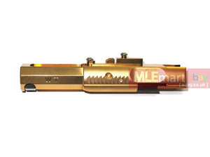 Wii Tech M4 (T.Marui) CNC Aluminium Bolt Carrier C style (Gold) - MLEmart.com