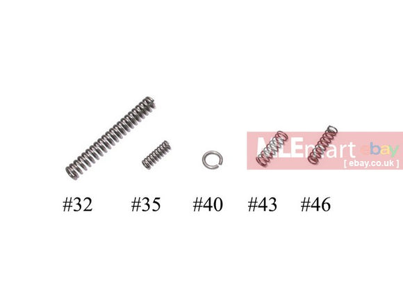 Wii Tech M4 (T.Marui) GBB Trigger box spring set #32 #35 #40 #43 #46 - MLEmart.com