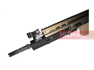 Wii Tech SCAR series (WE) CNC Tactical Extension Rail (Black) - MLEmart.com