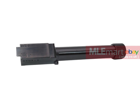 MLEmart.com - Wii Tech Glock 19 (T.Marui) CNC Steel Tactical Outer Barrel (-M14)