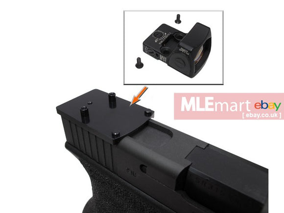 MLEmart.com - Wii Tech Glock series (T.Marui, WE) CNC Aluminium RMR Mount