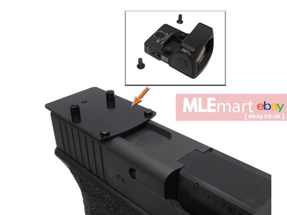 MLEmart.com - Wii Tech Glock series (T.Marui, WE) CNC Aluminium RMR Slim Mount