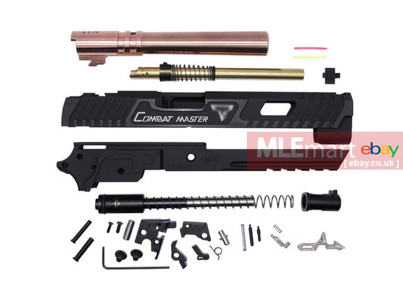 MLEmart.com - Wii Tech 1911(T.Marui) CNC Aluminium JW3 C-Master SS-guide rod (movie ver.)