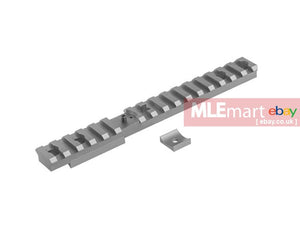 X22 Builders 6061 Aluminum Upper Rail for KJW KC-02 (Grey) - MLEmart.com