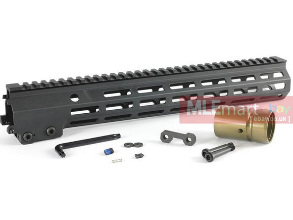 Z-Parts VFC M4 AEG 13.5'' Handguard (Black) (VFC-M4-011) - MLEmart.com