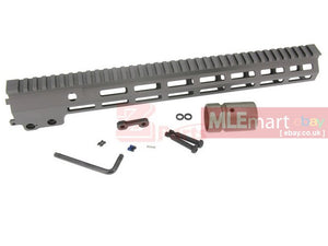 Z-Parts KSC Mk16 15" Handguard-Midnight Green (KSC-M4-018) - MLEmart.com