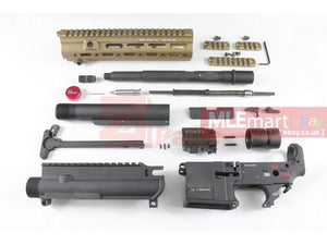 Z-Parts SYSTEMA 416 SMR 10.4" Aluminum Outer Barrel Set-TAN (SYSTEMA-416-019) - MLEmart.com