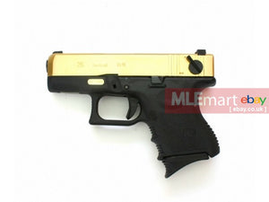 WE Metal Slide G26 GBB Pistol Full Auto Ver. (Gold) - MLEmart.com