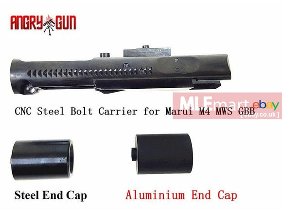 Angry Gun Steel Bolt Carrier for Marui M4 MWS GBB - MLEmart.com