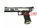 WE HI-CAPA 6 Inch IREX GBB Pistol (2-Tone , Silver Barrel, No Marking Slide) - MLEmart.com