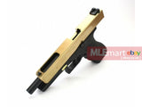 WE Metal Slide G34 GBB Pistol Gen 4 Frame Version (Gold) - MLEmart.com