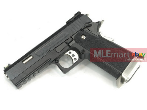 WE HI-CAPA 4.3 Allosaurus series GBB Pistol (Black Silde) - MLEmart.com