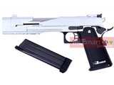 WE Hi-Capa 5.1 Dragon 7" Type A Full Metal GBB Pistol - Sliver - MLEmart.com