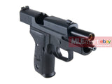 WE F228 Metal Slide Airsoft GBB Pistol(Black) - MLEmart.com