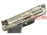 WE Metal Slide M&P Compact Semi-Auto Force GBB (Silver Slide/Silver Barrel/Black Frame) - MLEmart.com