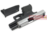 WE Metal Slide G26 GBB Pistol Full Auto Ver. (Silver) Type A - MLEmart.com