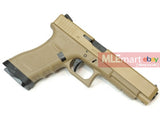 WE Metal Slide G34 GBB Pistol (Tan) - MLEmart.com